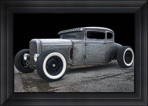 Framed 1931 Coupe Rat Rod Print