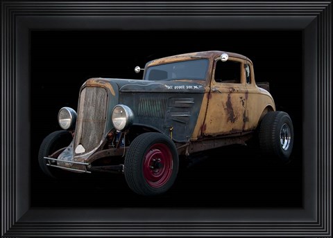 Framed 1934 Plymouth Roadster Print