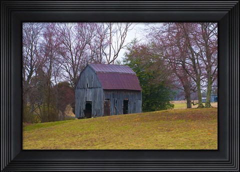Framed Abandon Barn Print