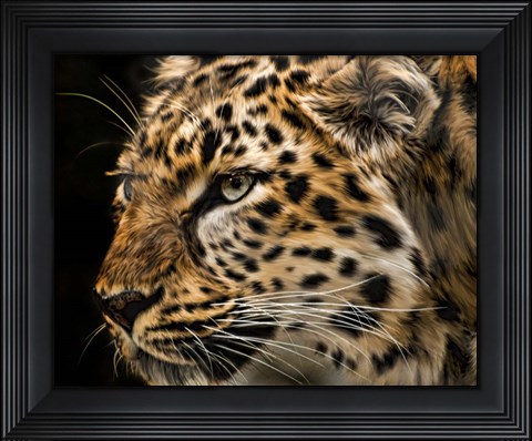 Framed Amur Leopard Copy Print