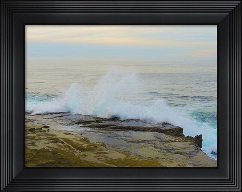 Framed La Jolla Beach Print