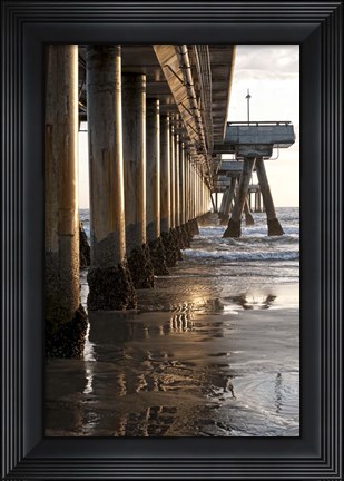 Framed Venice Beach Pier Print