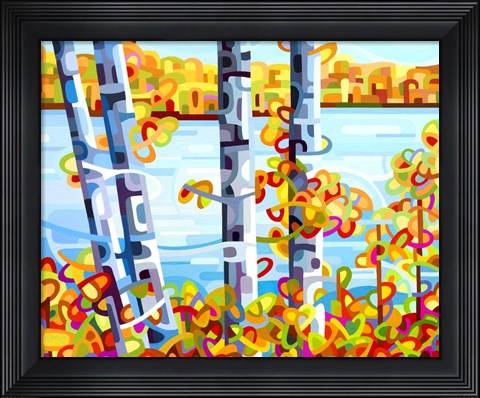 Framed Lakeside Print