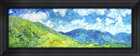 Framed Emerald Moments Print