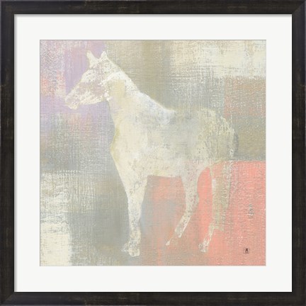 Framed Dusk Pony Print