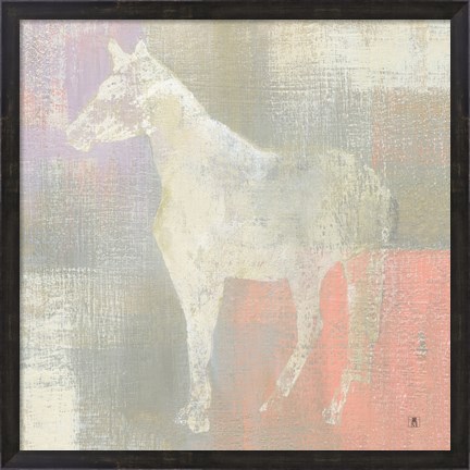 Framed Dusk Pony Print