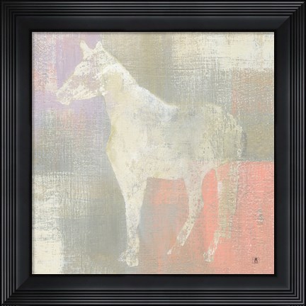 Framed Dusk Pony Print