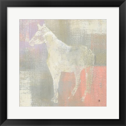 Framed Dusk Pony Print