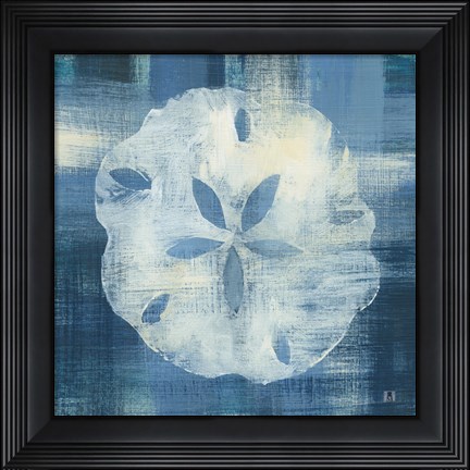 Framed Batik Seas III Print