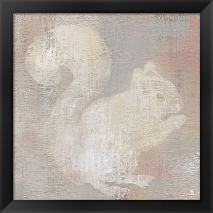 Framed Lodge Fauna I v2 Print