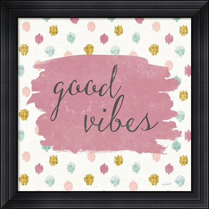 Framed Soft Deco IV Print