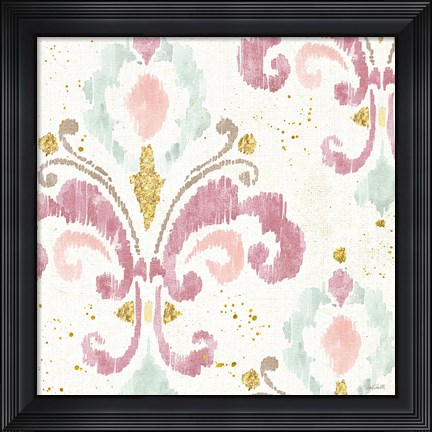 Framed Soft Deco I Print