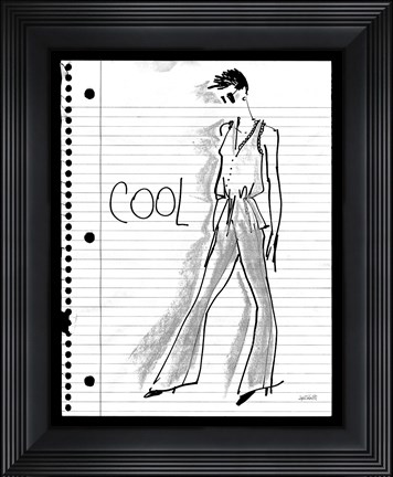 Framed Doodle Cool Print