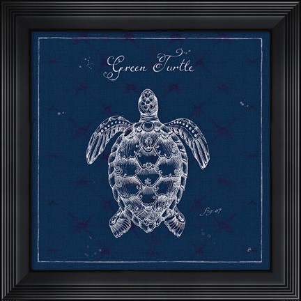 Framed Underwater Life XVI Print