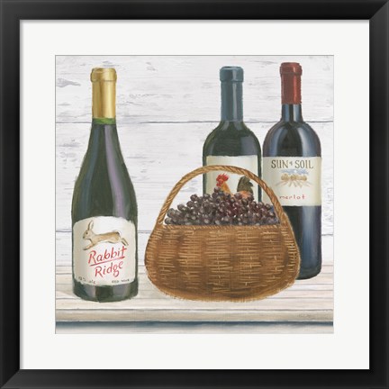 Framed Vintners Recess II Print