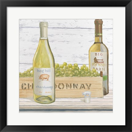 Framed Vintners Recess III Print