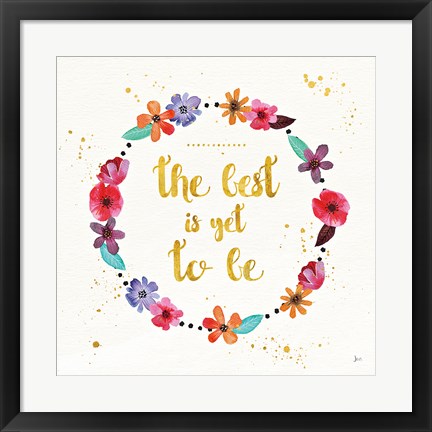 Framed Simply Amazing II Print