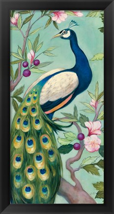 Framed Pretty Peacock II Print