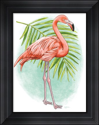 Framed Tropical Flair II Print