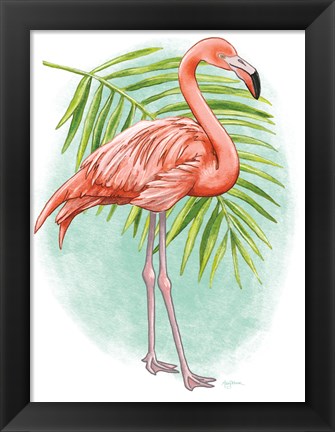 Framed Tropical Flair II Print