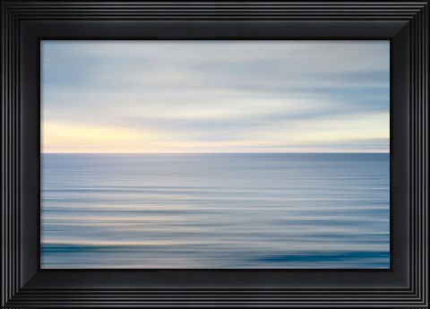 Framed On the Horizon II no Border Print