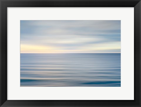 Framed On the Horizon II no Border Print