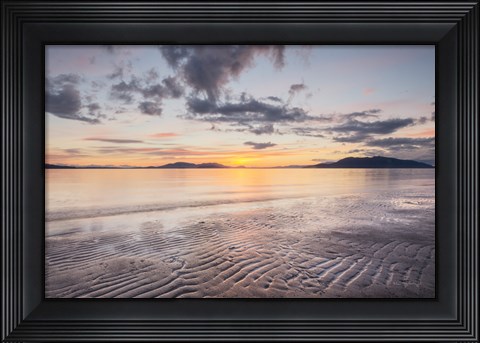 Framed Samish Bay Sunset II Print