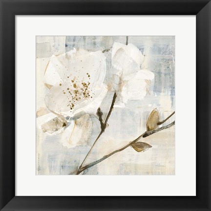 Framed Elegance I Greige Print