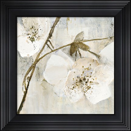 Framed Elegance II Greige Print