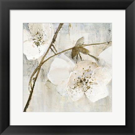 Framed Elegance II Greige Print