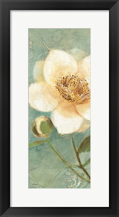 Framed Pretty Peony Crop Print