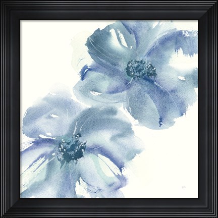 Framed Indigo Mint II Print