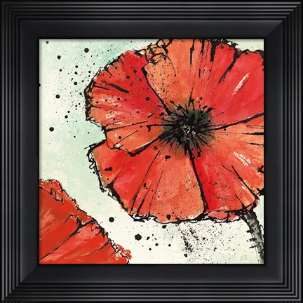 Framed Not a California Poppy IV Print