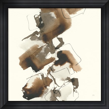Framed Stacked II Print