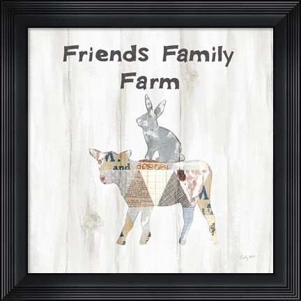 Framed Farm Family VIII Print