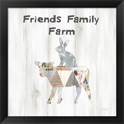 Framed Farm Family VIII Print