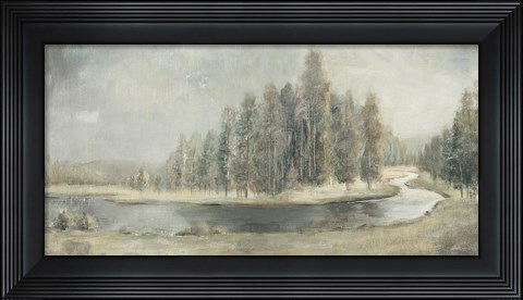 Framed Landscape Trio IV Print