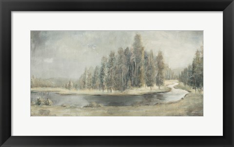Framed Landscape Trio IV Print