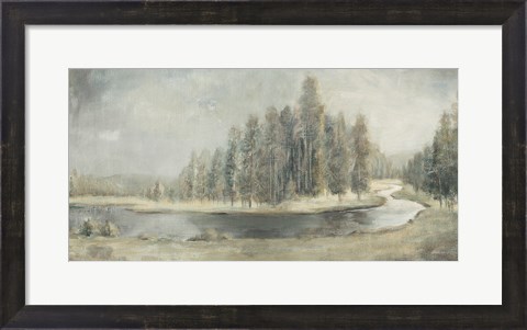 Framed Landscape Trio IV Print