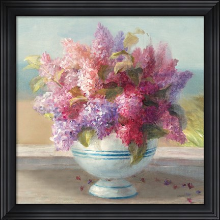 Framed Seaside Spring Crop II Print