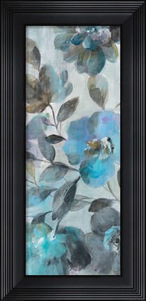 Framed Twilight Flowers III Print