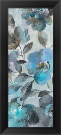 Framed Twilight Flowers III Print