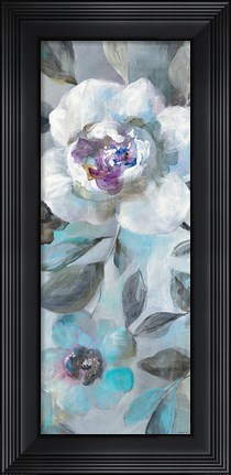 Framed Twilight Flowers II Print