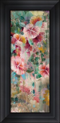 Framed Flower Shower III Print