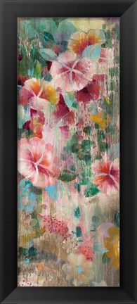 Framed Flower Shower III Print