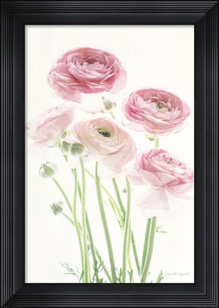 Framed Light and Bright Floral V Print