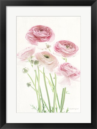 Framed Light and Bright Floral V Print