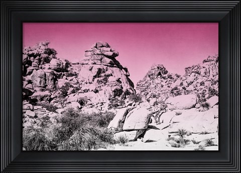 Framed Ombre Adventure IV Print