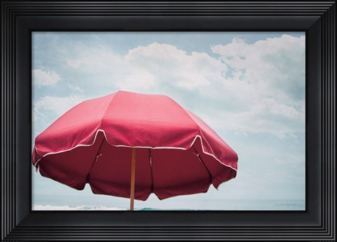 Framed Beach Bliss I Print