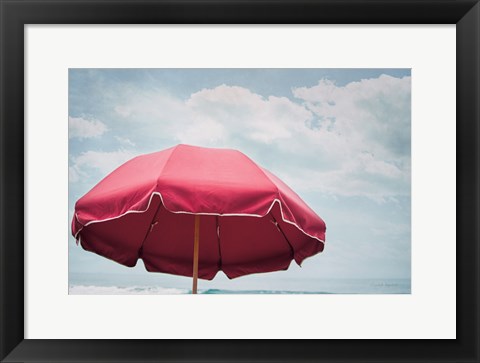 Framed Beach Bliss I Print